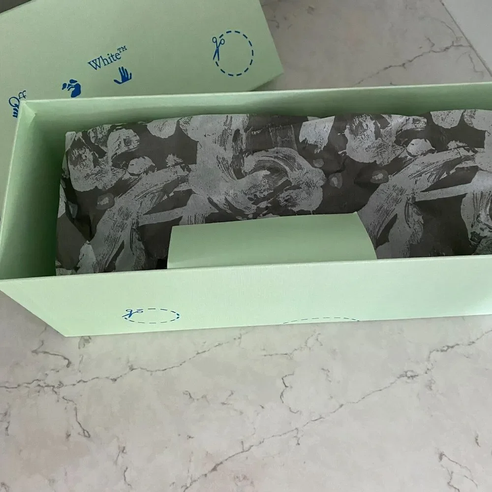 Off-White Slider‎ Cardboard Empty Storage Shoes Box